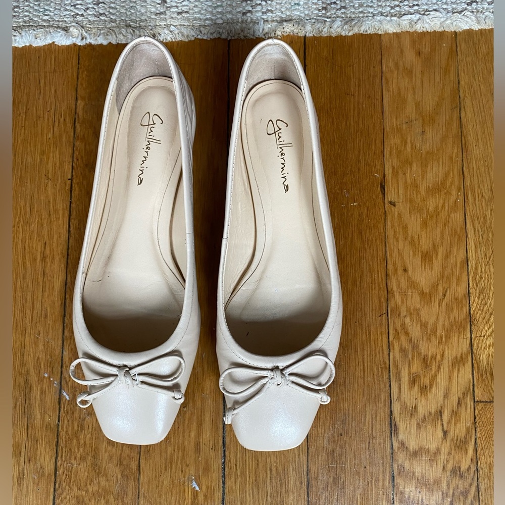 Pink Ballet flats from Anthropologie